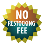 No Restocking Fee