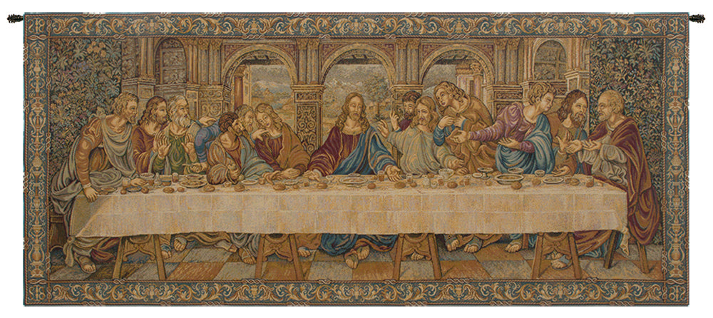 The Last Supper VII Italian Tapestry Wall Hanging