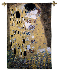 The Kiss Small Wall Tapestry Tapestry Wall Hanging
