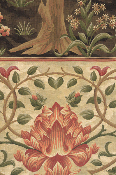 Tree of Life Brown II European Tapestry