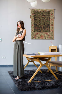 Tree of Life Brown II European Tapestry