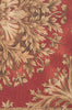 Les Rosaces in Red French Tapestry