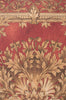 Les Rosaces in Red French Tapestry