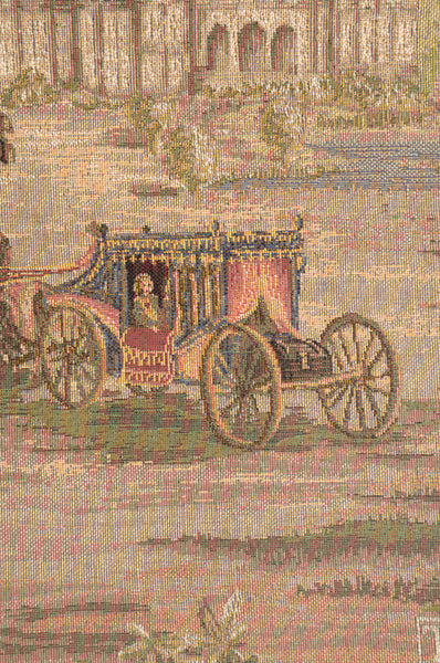 Verdure Chateau Carriage French Tapestry