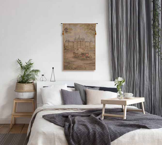 Verdure Chateau Carriage French Tapestry