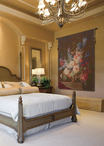 Bouquet Iris Fonce French Tapestry