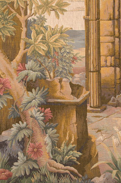 Vue Antique Without People French Tapestry