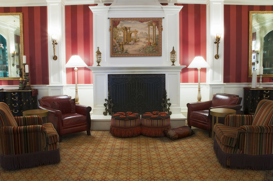 Vue Antique Without People French Tapestry