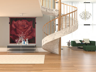 Rose Rouge French Tapestry