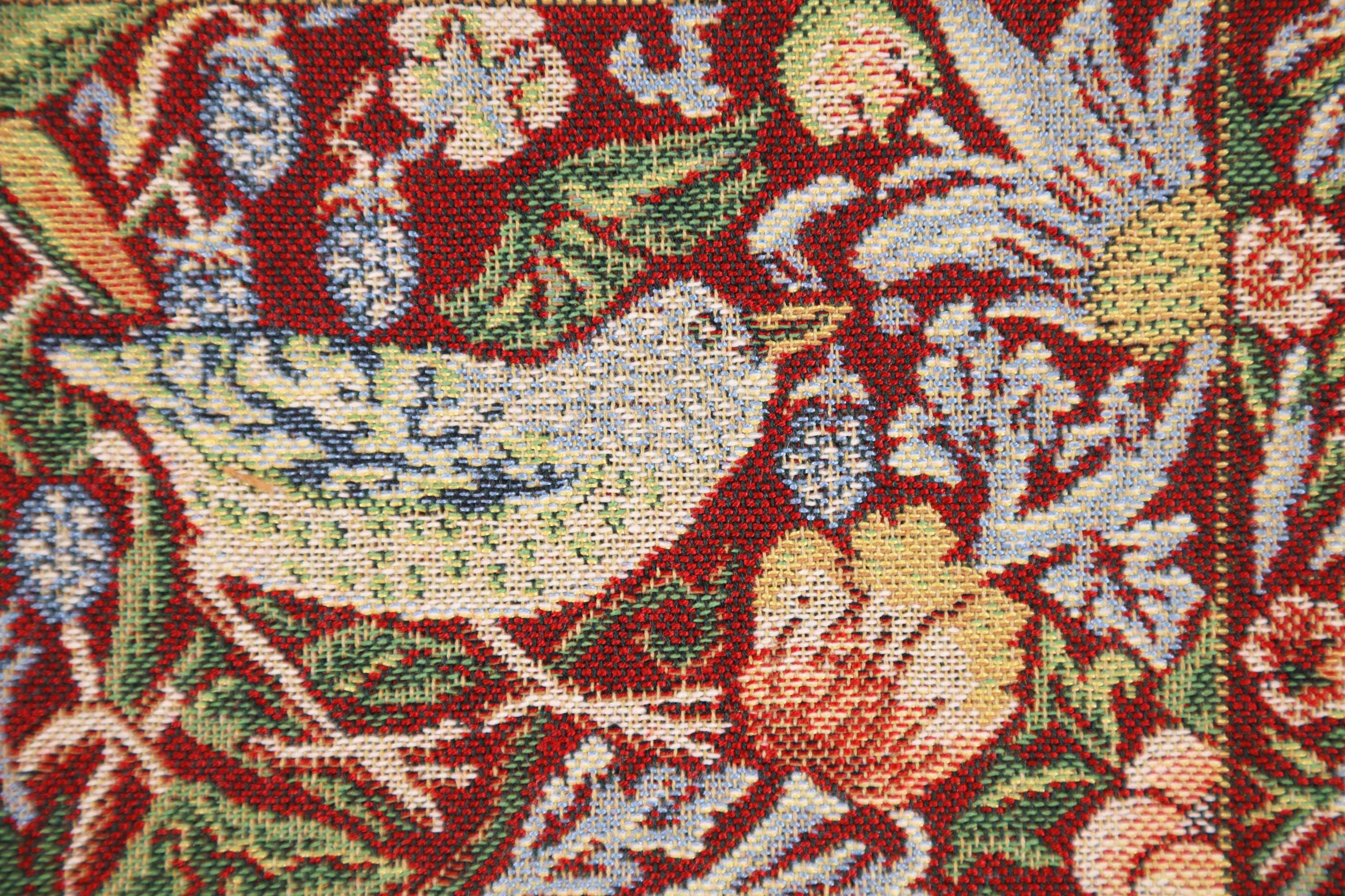 Strawberry Red Belgian Cushion Cover