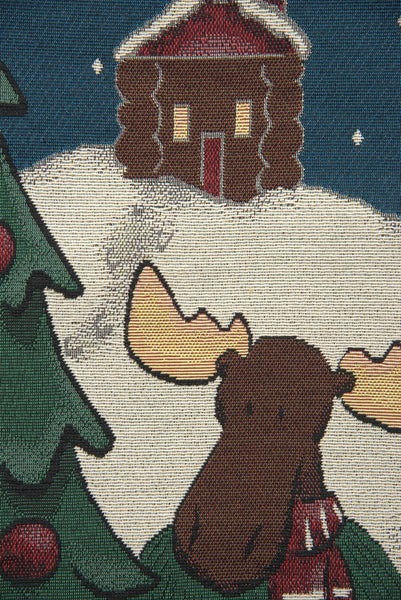 Winter Friends  Fine Art Tapestry