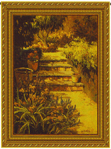 Sunlit Path Tapestry Wall Hanging
