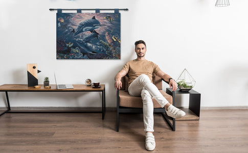 A Perfect World Fine Art Tapestry