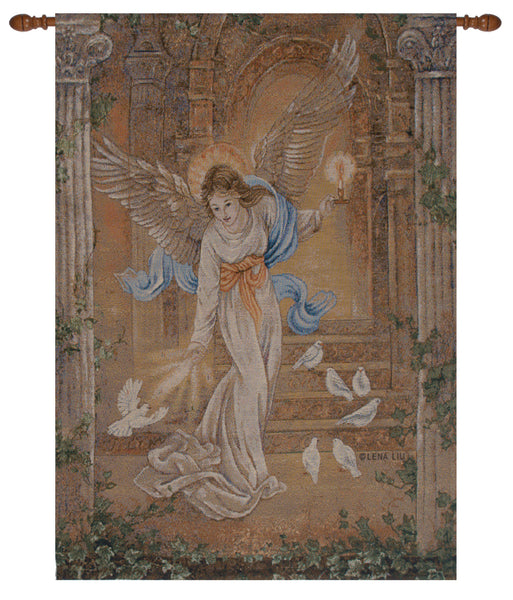 Angel of Light I Fine Art Tapestry