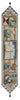 Light House and Sea Shells Small Blue Tassel Tapestry Table Runner