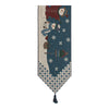 Country Snowman Tapestry Table Runner