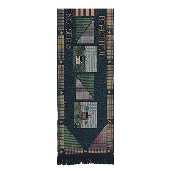 America The Beautiful III Tapestry Table Runner