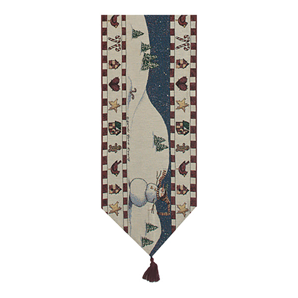 Peppermint Hill Tapestry Table Runner