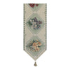 Spring Floral Collage Tapestry Table Runner