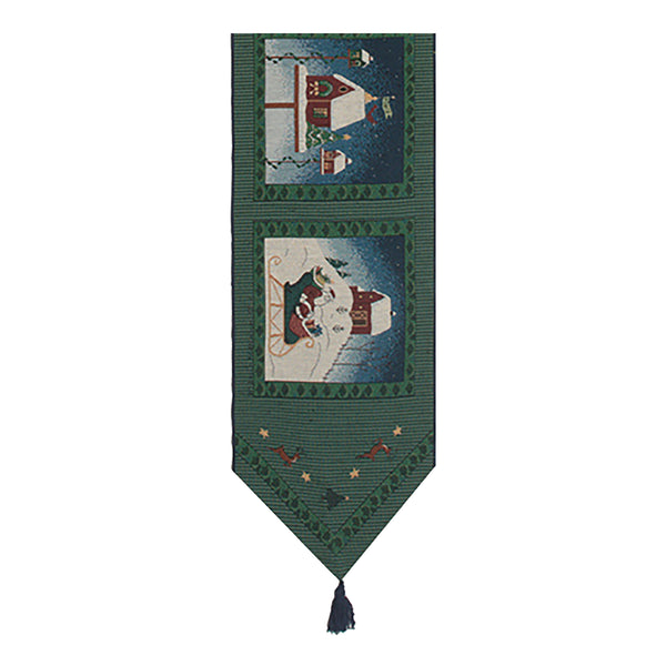 Christmas Collage I Tapestry Table Runner