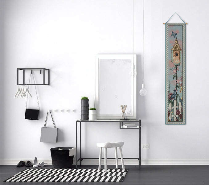 Home Tweet Home Tapestry Bell Pull