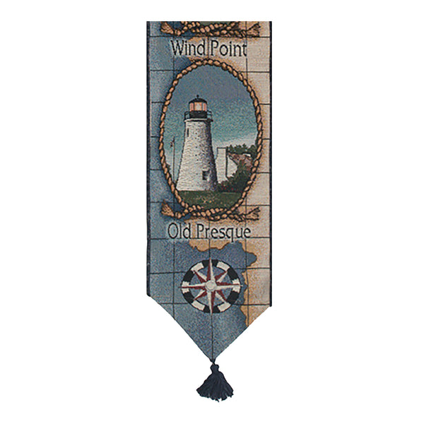 Light Houses of the East- Arago Tapestry Bell Pull