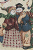 Snowman Forest Tapestry Throw
