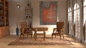 Le Grand Lustre Orange French Tapestry