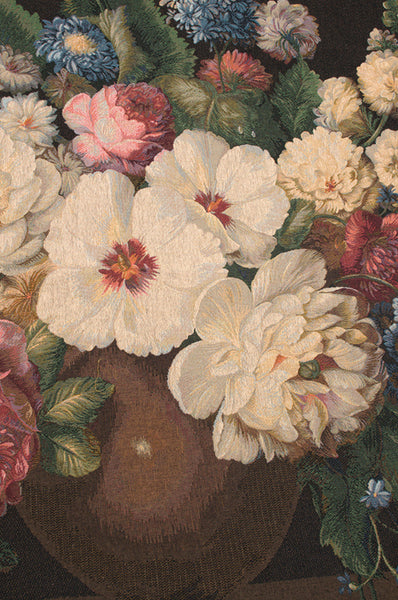 Bouquet Hibiscus Noir French Tapestry
