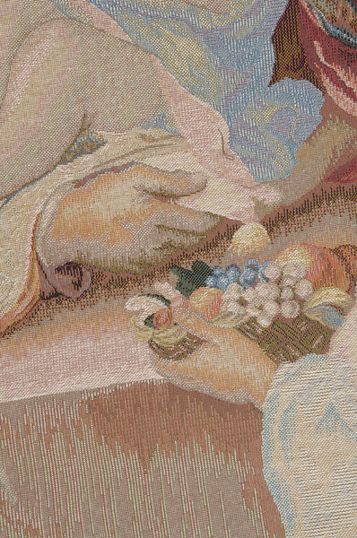 Joseph to the Child French Tapestry