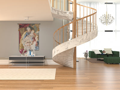 Joseph to the Child French Tapestry