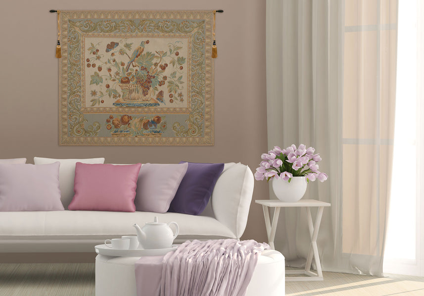 The Jay in Beige European Tapestry