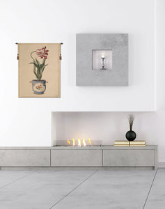 Red Tulip II European Tapestry