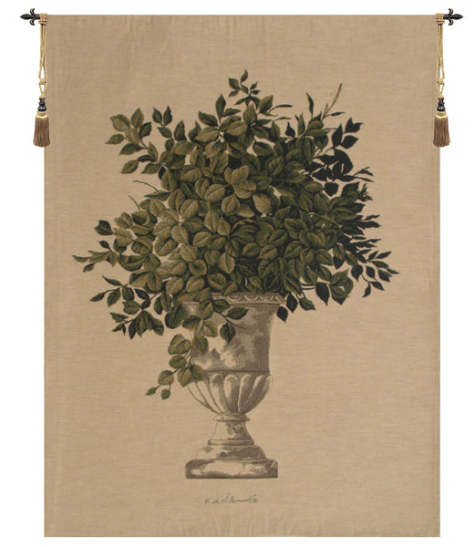 Greenery Beige European Tapestry