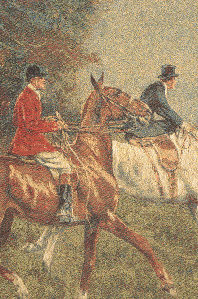 Equestrian Chase European Tapestry