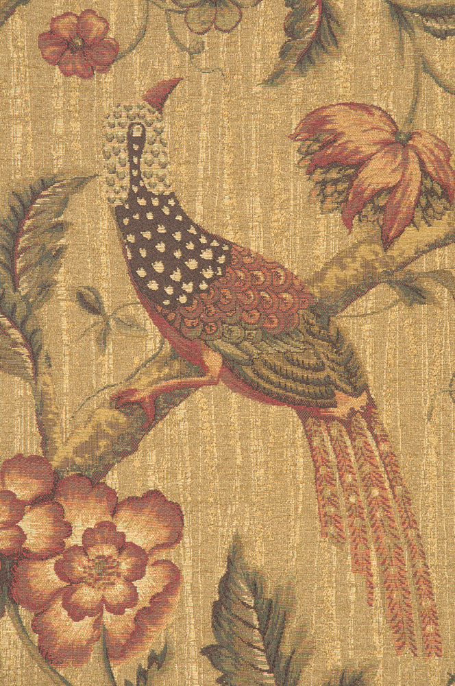 Olde Birds of Paradise Vertical European Tapestry