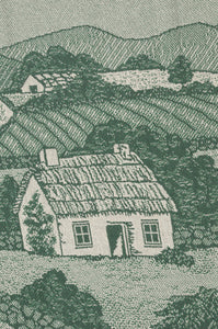 Irish Blessing Cottage Tapestry Throw