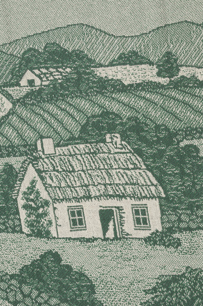 Irish Blessing Cottage Tapestry Throw