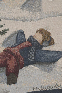 Snow Days Tapestry Throw