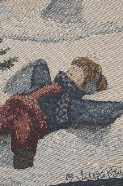 Snow Days Tapestry Throw