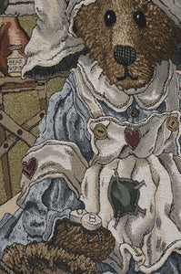 Clara The Nurse Tapestry Throw