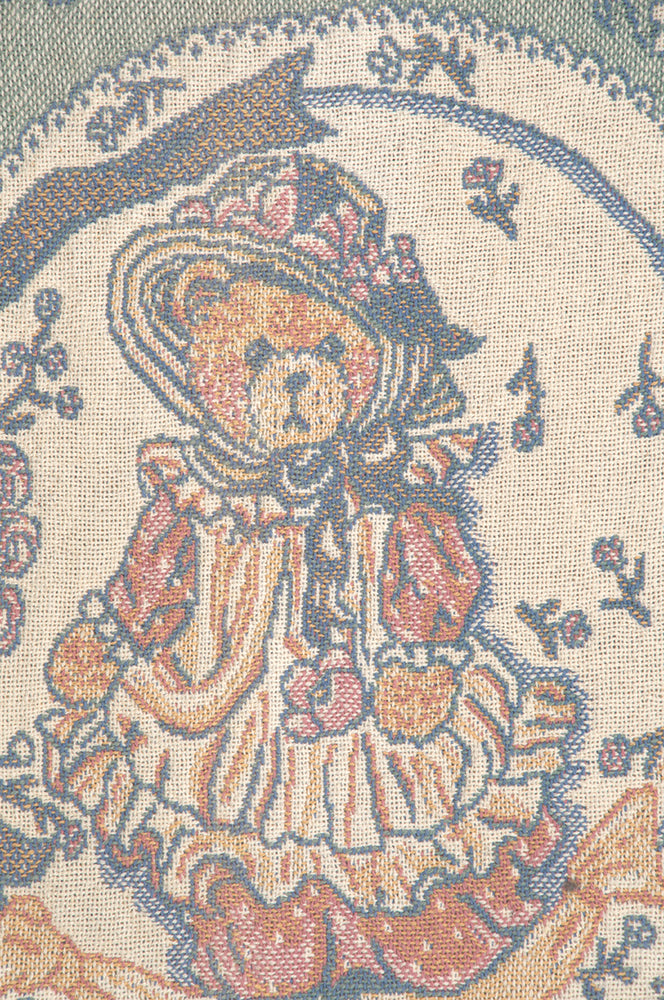 Faith, Love, Hope and Charity Bears Tapestry Throw