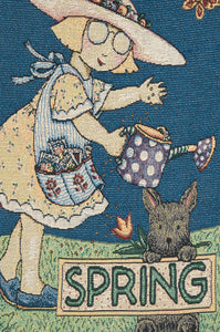 Seasons Tapestry Throw