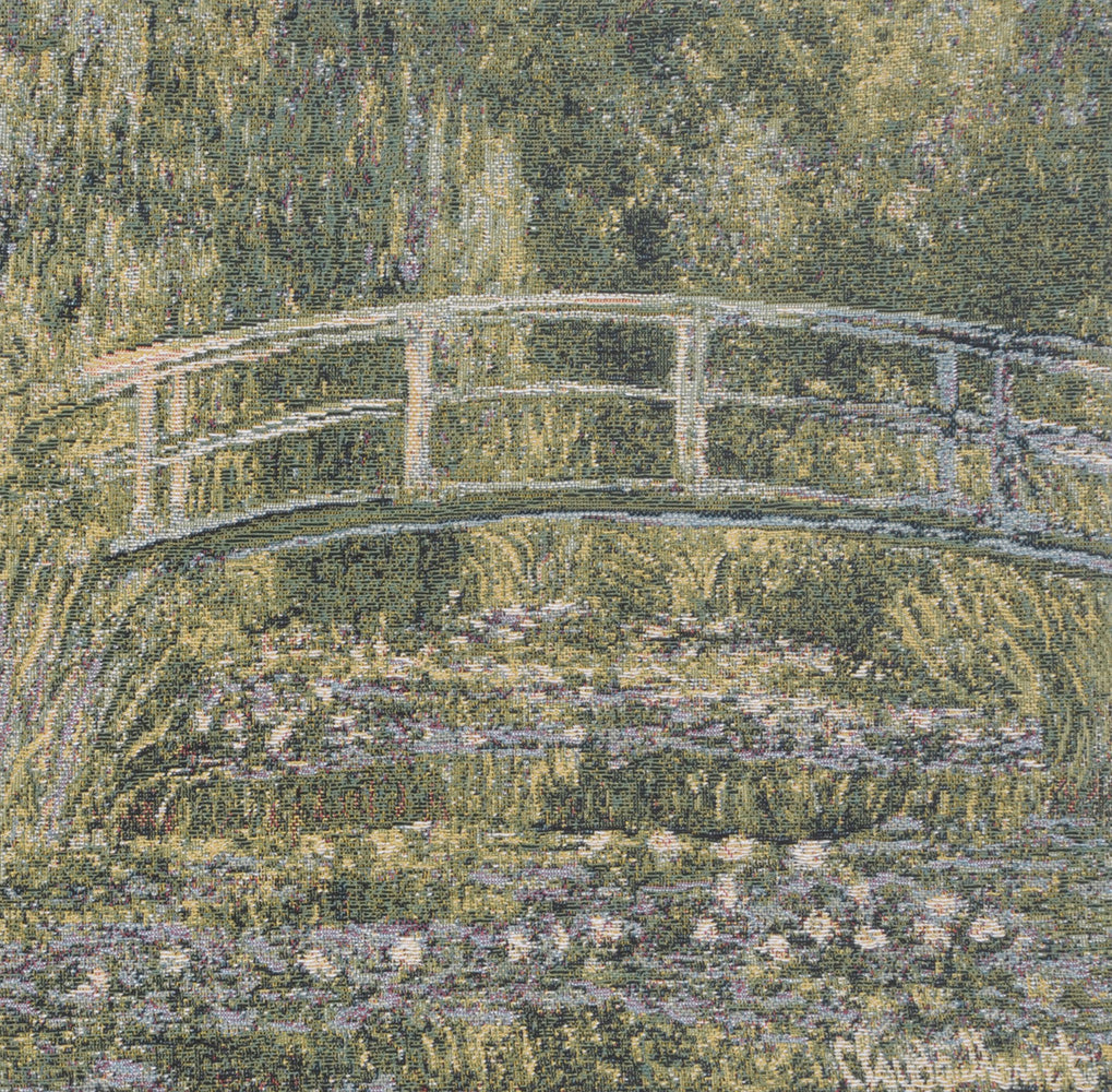 Monet's Bridge at Giverny III European Cushion Cover