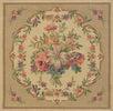 Bouquet Floral Beige European Cushion Cover
