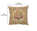Bouquet Floral Beige European Cushion Cover