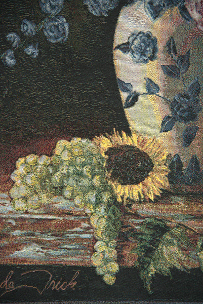 Floral Sonnet Fine Art Tapestry