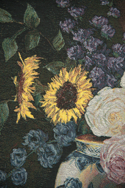 Floral Sonnet Fine Art Tapestry