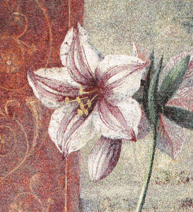 Le Jardin Botanique Lily Fine Art Tapestry