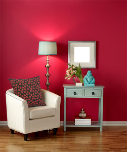 Red Poppies II European Cushion Cover